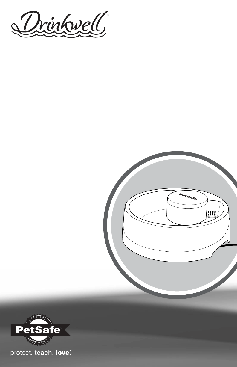 1516-petsafe-drinkwell-pagoda-manual page 1