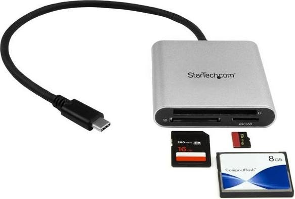 StarTech Multi-Slot Card Reader, USB-C 3.0 (Plug) Manual