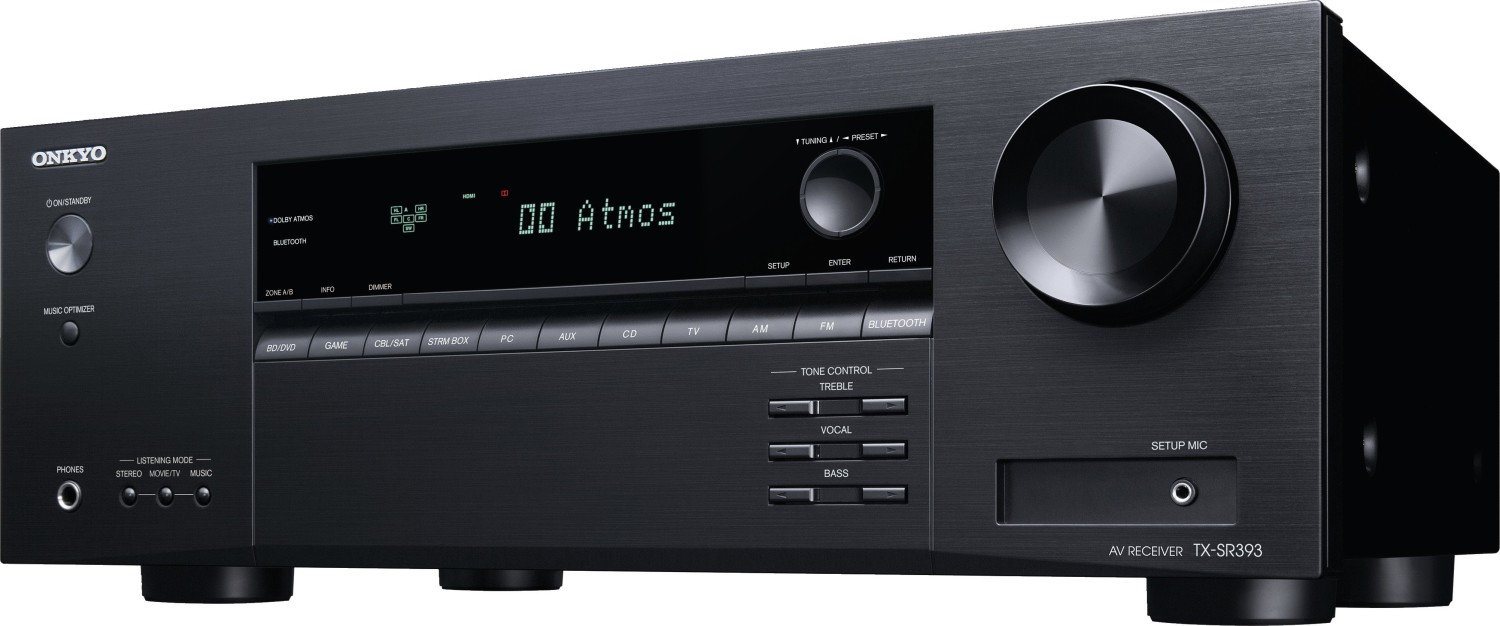 Onkyo TX-SR393 schwarz Manual