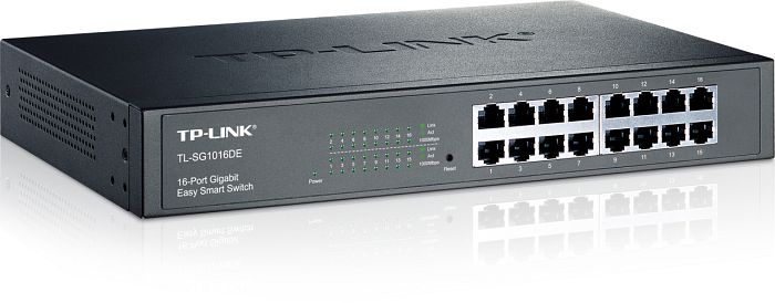 TP-Link TL-SG1016DE Desktop Gigabit Easy Smart Switch, 16x RJ-45 Manual