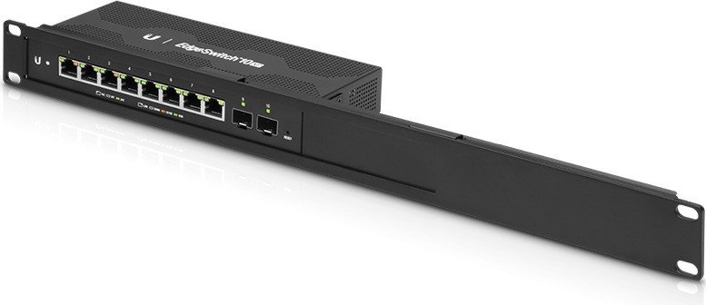 Ubiquiti EdgeSwitch 10 XP Desktop Gigabit Managed Switch, 8x RJ-45, 2x SFP, PoE Manual