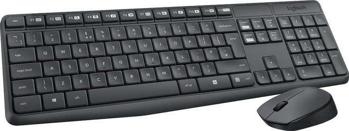 Logitech Wireless Desktop MK235, USB, DE Manual