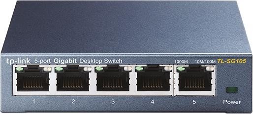 TP-Link TL-SG105 Desktop Gigabit Switch, 5x RJ-45 Manual