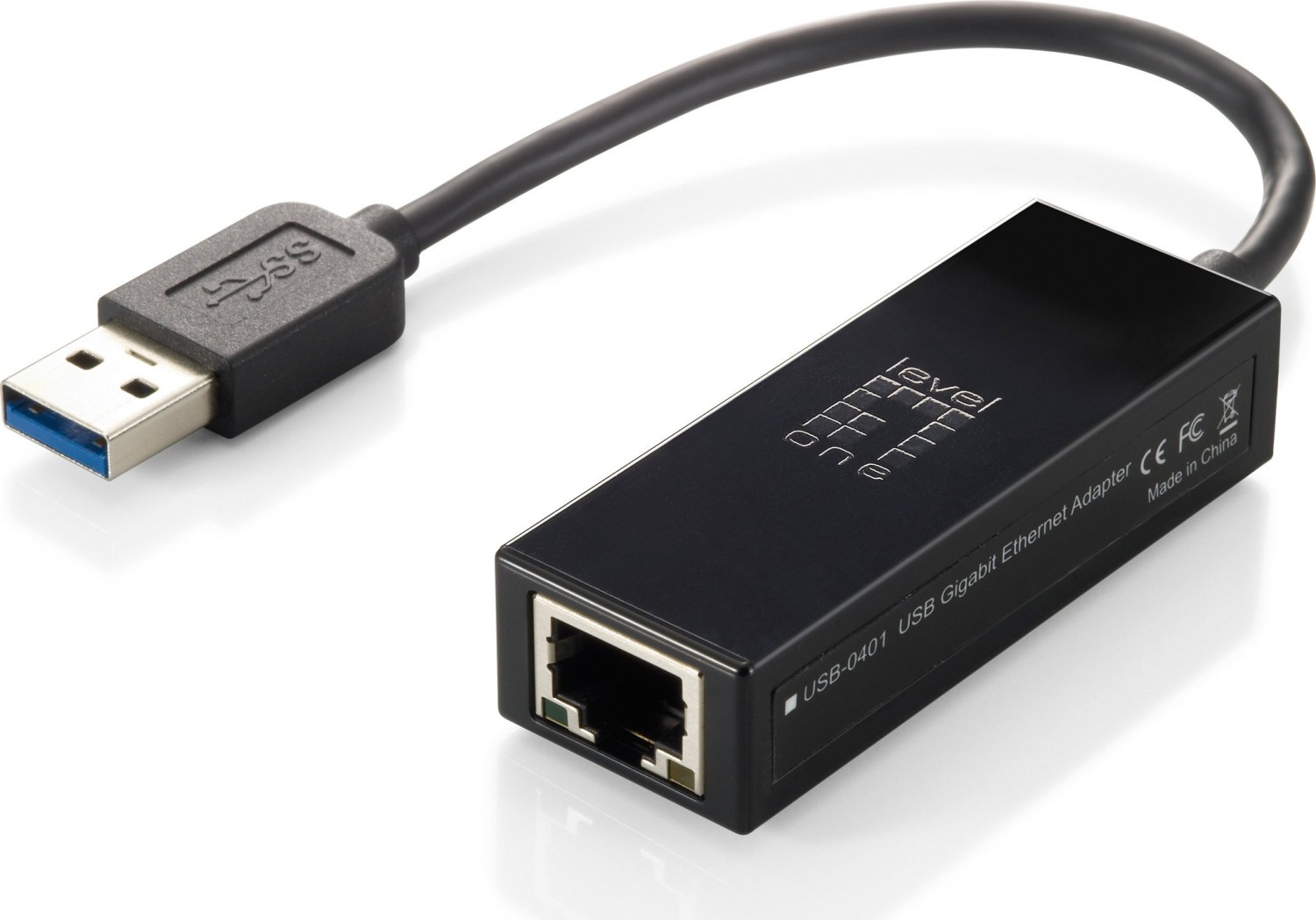 LevelOne LAN adapter, RJ-45, USB-A 3.0 (plug) Manual